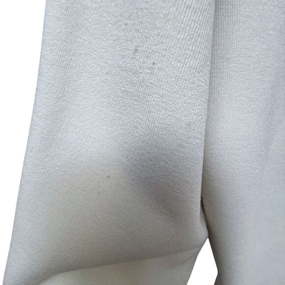 Ralph Lauren RLX Fleece Pullover Medium S/M Womens Cream 1/4 Zip Mock Neck Sport - Picture 14 of 14